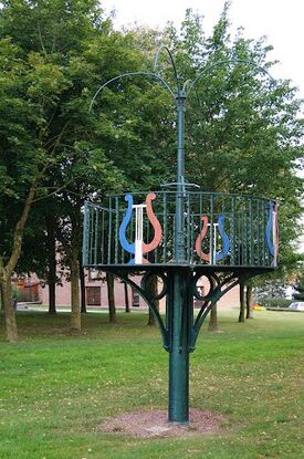 Le kiosque après rénovation