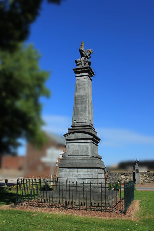 Monument commemorating the battle of Wattignies